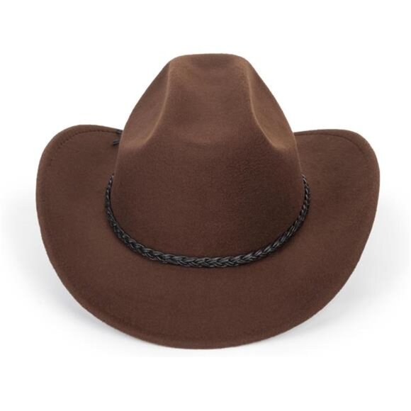 Western Cowboy Hat Classic Brown main image 5